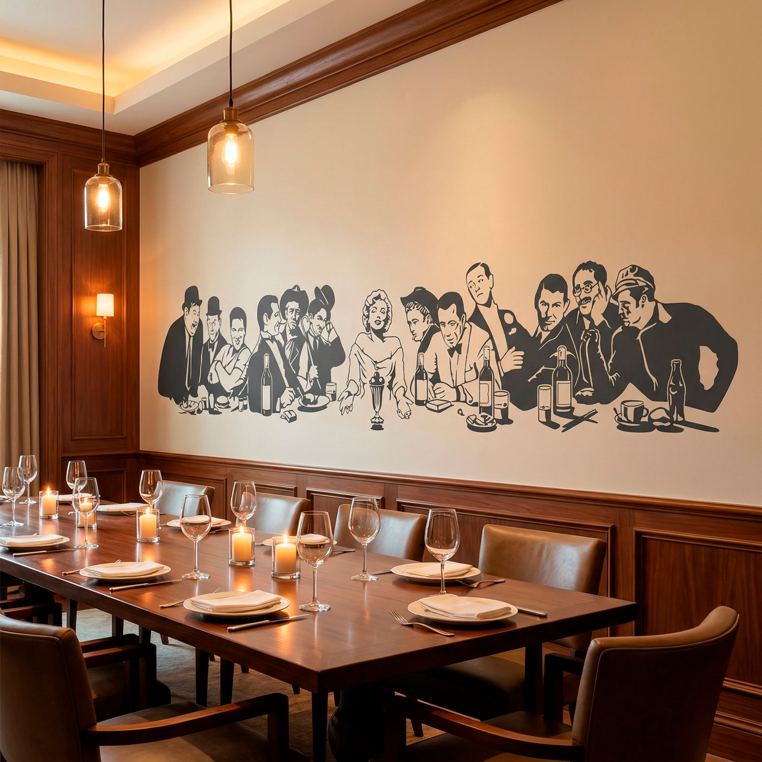 Stickers muraux: La Derni&egrave;re C&egrave;ne &agrave; Hollywood