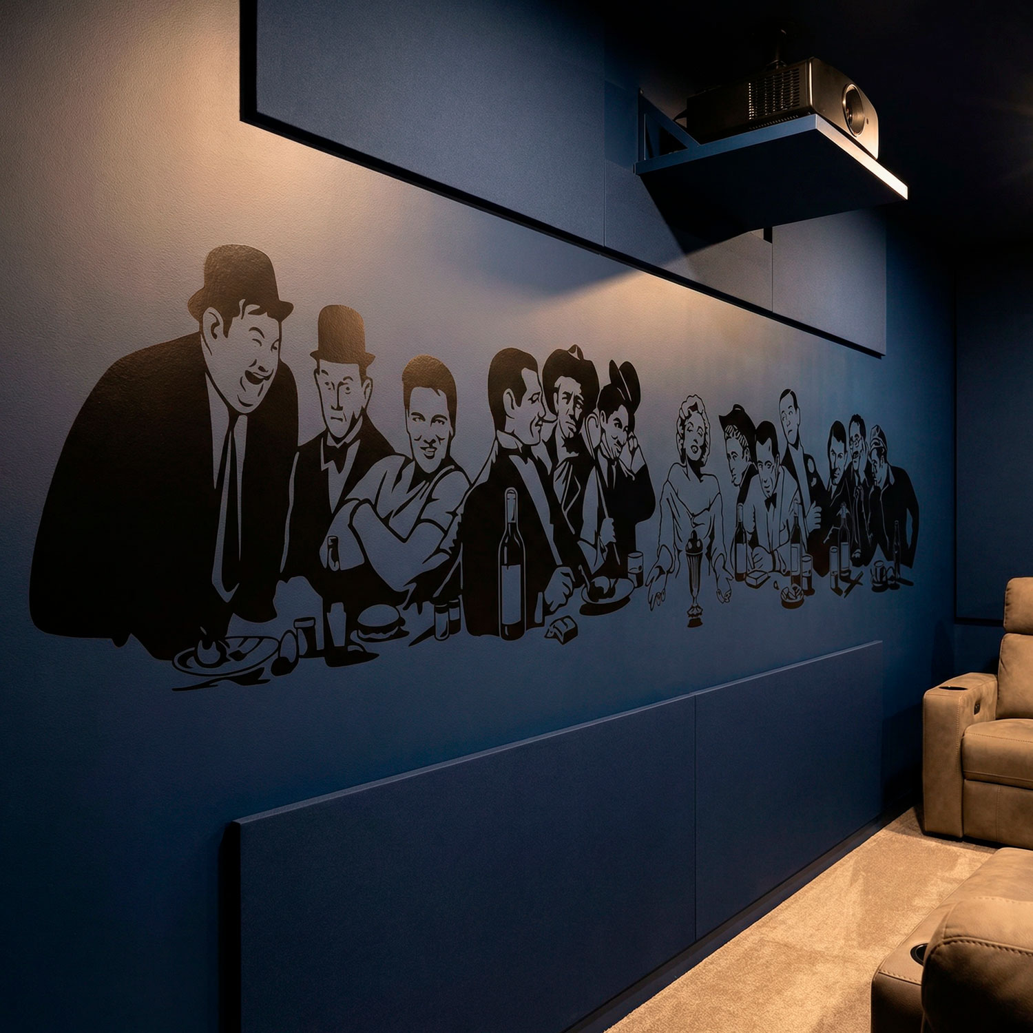 Stickers muraux: La Derni&egrave;re C&egrave;ne &agrave; Hollywood