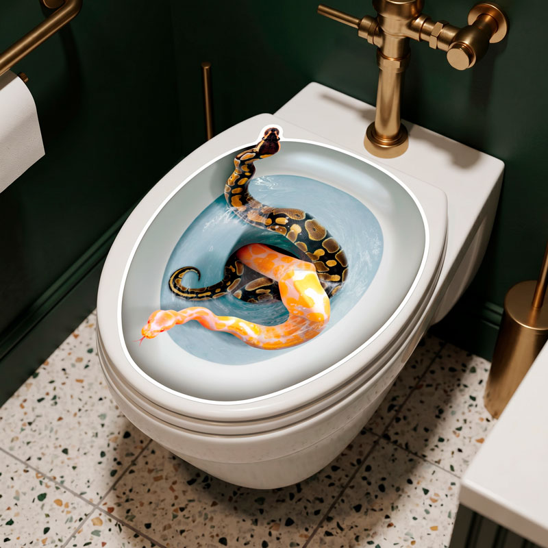 Serpents sortant de la cuve 6/6