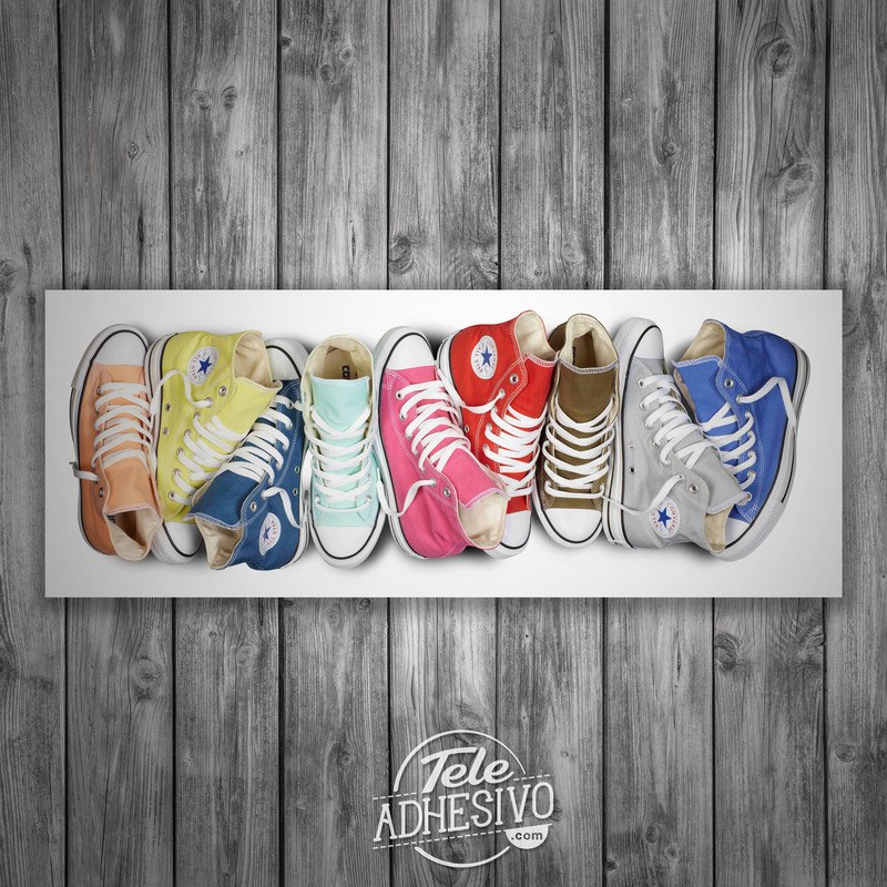 Stickers muraux: Chaussures Converse