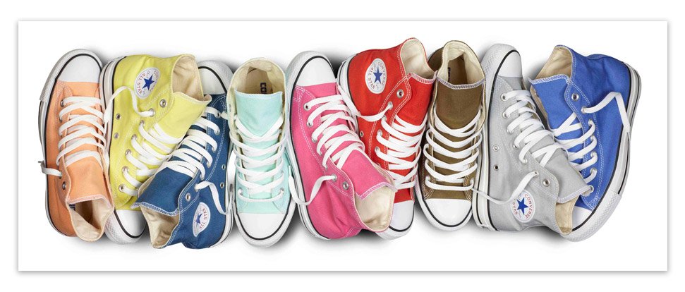 Stickers muraux: Chaussures Converse