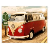 Stickers muraux: Volkswagen van Californie 4