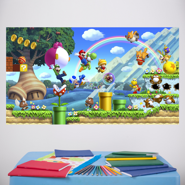 Stickers pour enfants: Super Mario Bros