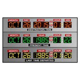 Stickers muraux: DeLorean Time Panel 4