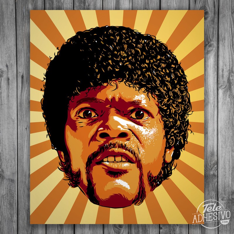 Stickers muraux: Jules Winnfield, Pulp Fiction