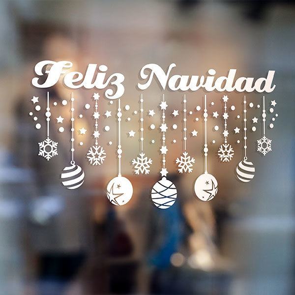 Stickers muraux: Joyeuse décoration de Noël