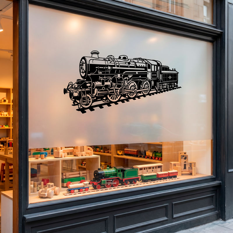 Train &agrave; vapeur locomotive 5/9