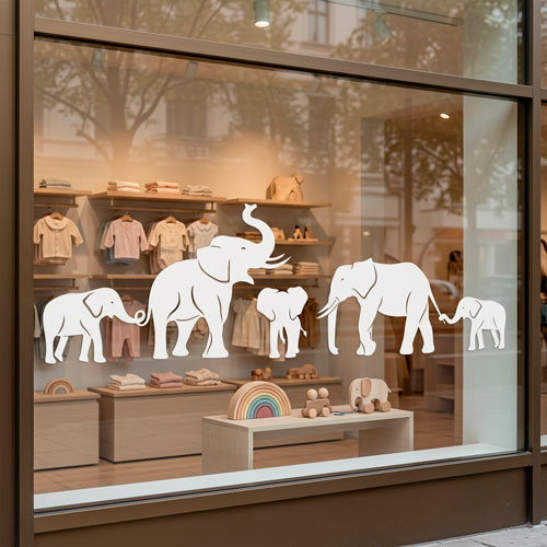 Troupeau d &eacute;l&eacute;phants 5