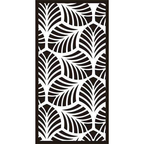 Stickers muraux: Estampage ornemental feuille feuilles 2