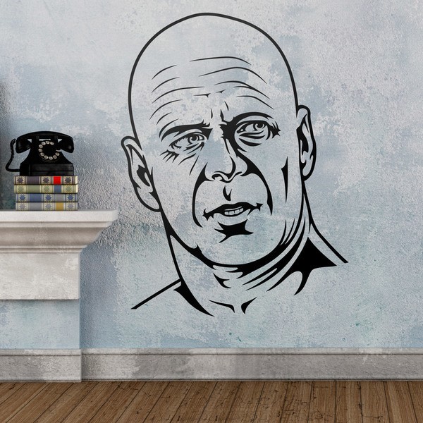 Stickers muraux: Bruce Willis dans Piège de cristal