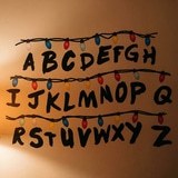 Stickers muraux: Stranger Things alphabet 6