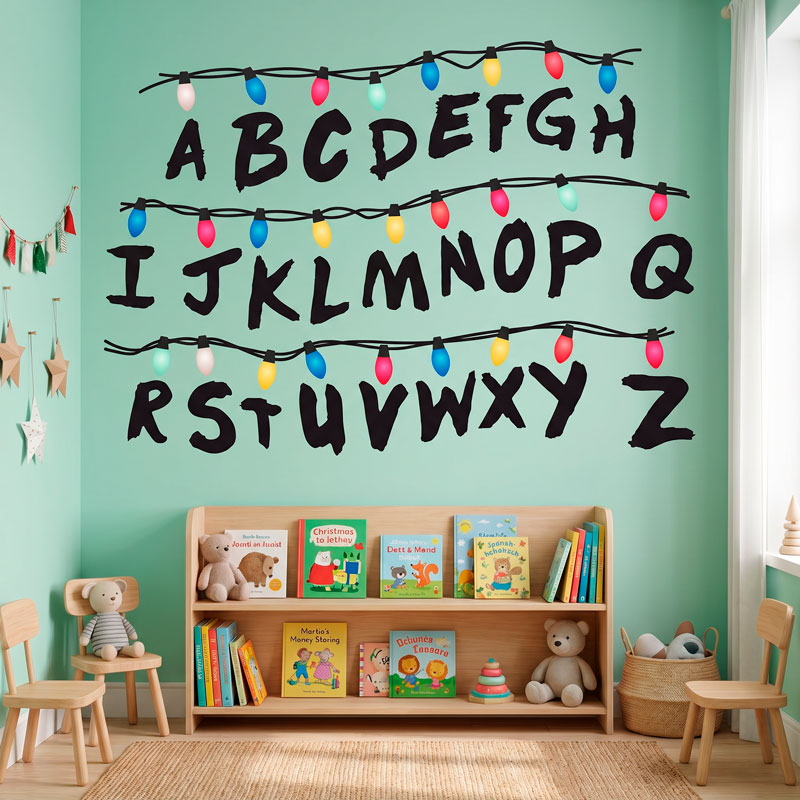 Stranger Things alphabet 8/9