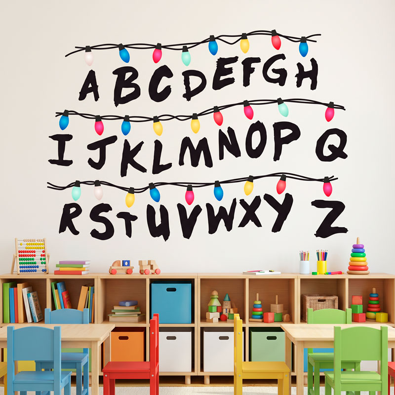 Stranger Things alphabet 9/9