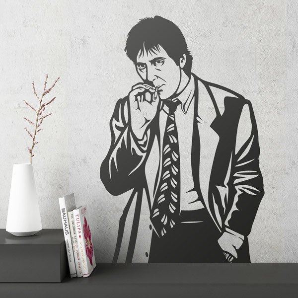 Stickers muraux: Al Pacino - Mélodie pour un meurtre