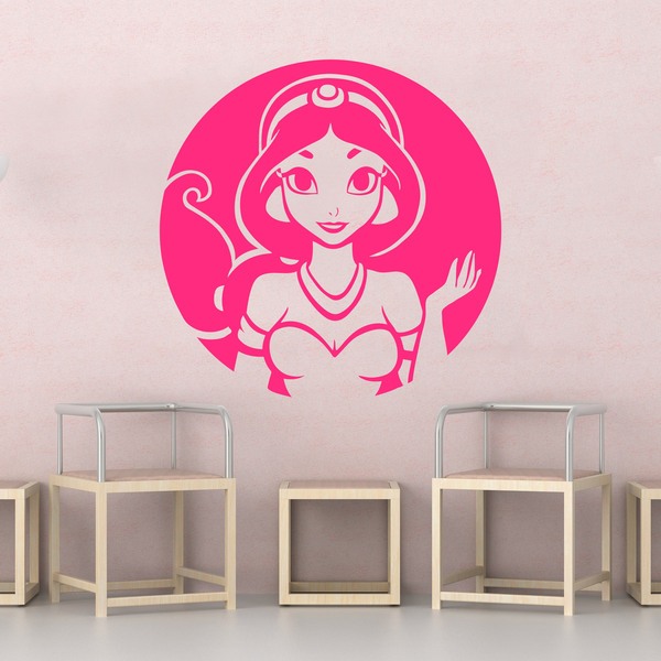 Stickers pour enfants: Princesse Jasmine (Aladdin)