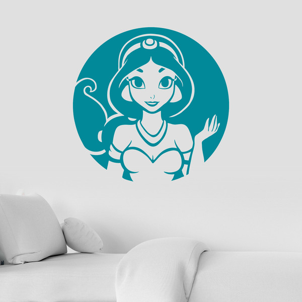 Stickers pour enfants: Aladdin, Princesa Jasmine