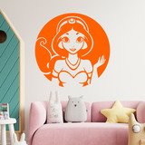 Stickers pour enfants: Aladdin, Princesa Jasmine 3