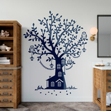 Stickers pour enfants: Le Cottage Owl Tree 3