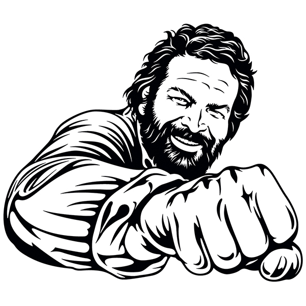 Stickers muraux: Bud Spencer