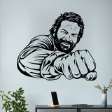 Stickers muraux: Bud Spencer 3