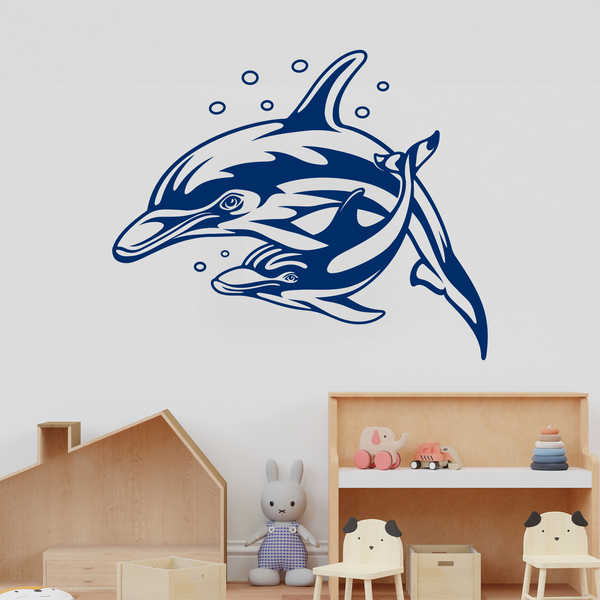 Stickers muraux: Dauphins