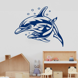 Stickers muraux: Dauphins 2