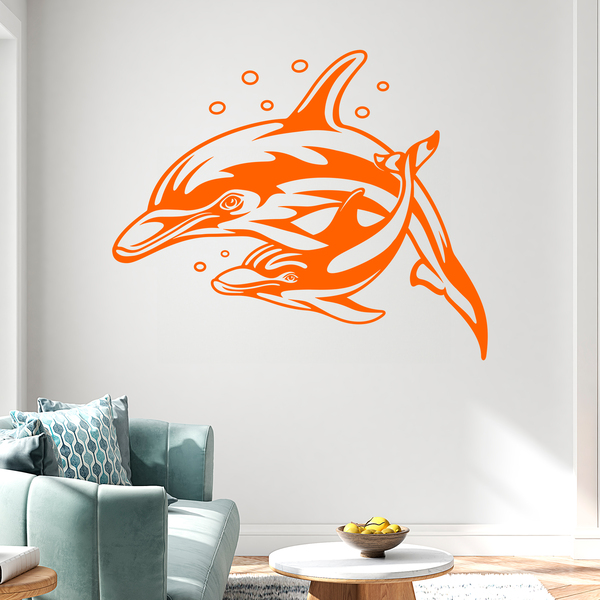 Stickers muraux: Dauphins