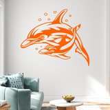 Stickers muraux: Dauphins 3