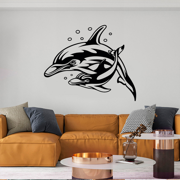 Stickers muraux: Dauphins
