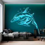 Stickers muraux: Dauphins 7