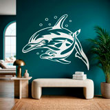 Stickers muraux: Dauphins 8