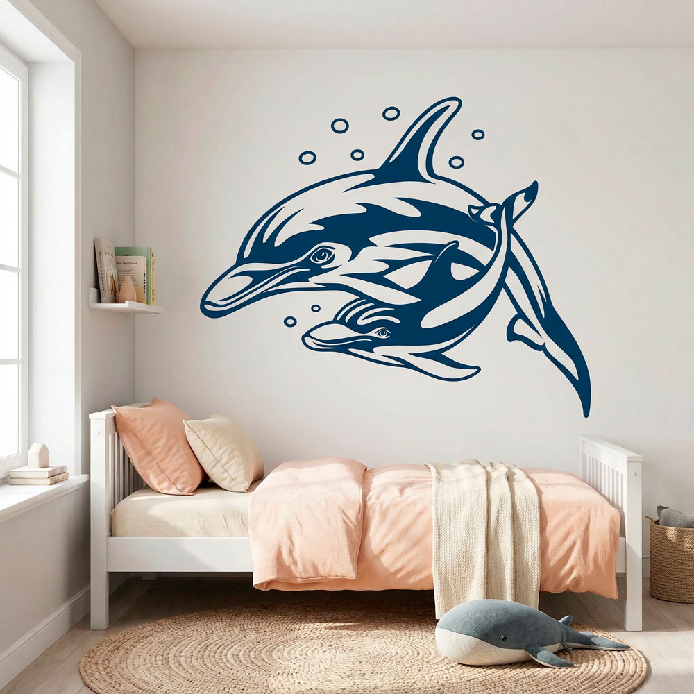 Stickers muraux: Dauphins