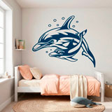 Stickers muraux: Dauphins 9