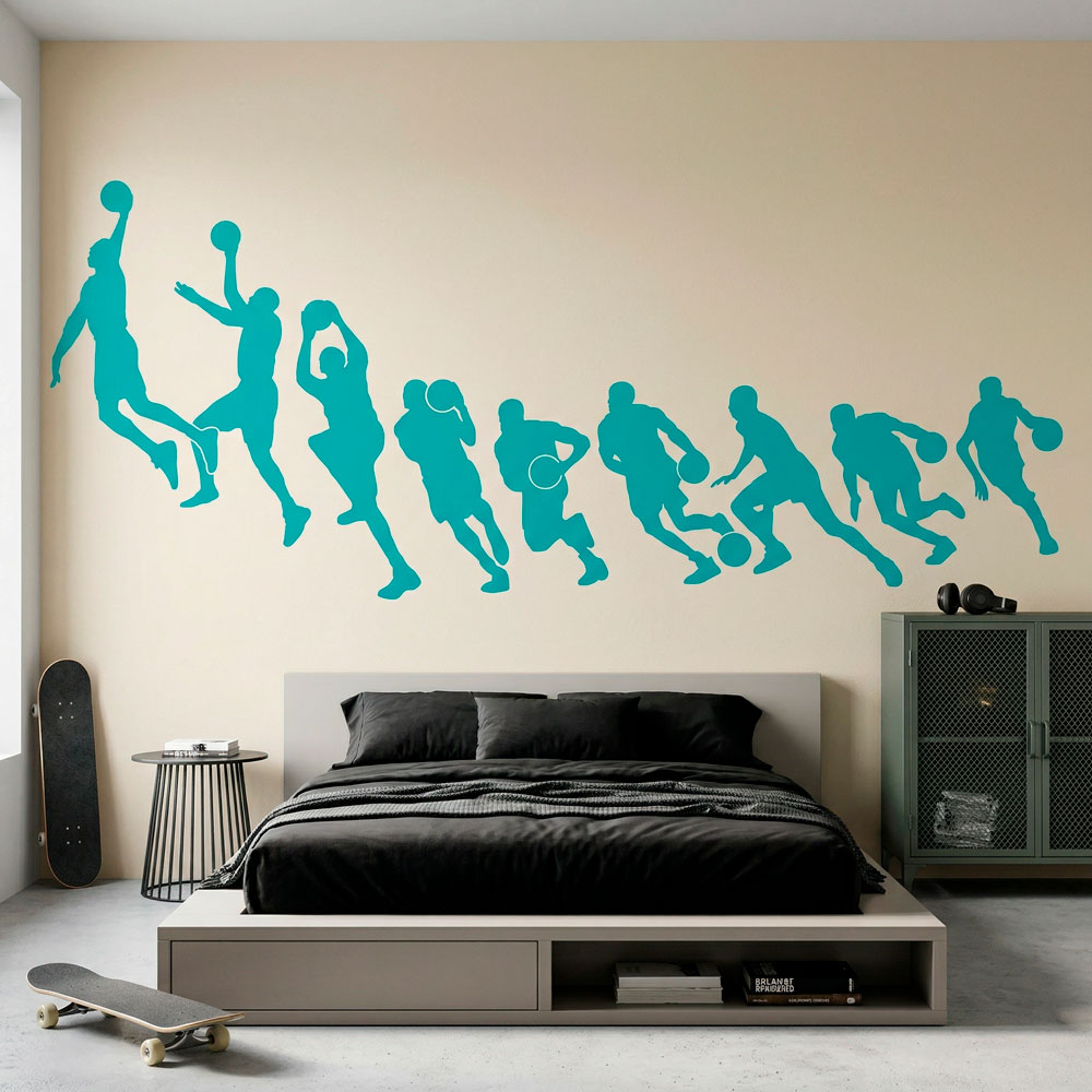 Silhouettes de basket-ball de Michael Jordan 11