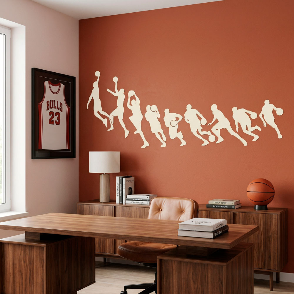 Silhouettes de basket-ball de Michael Jordan 12