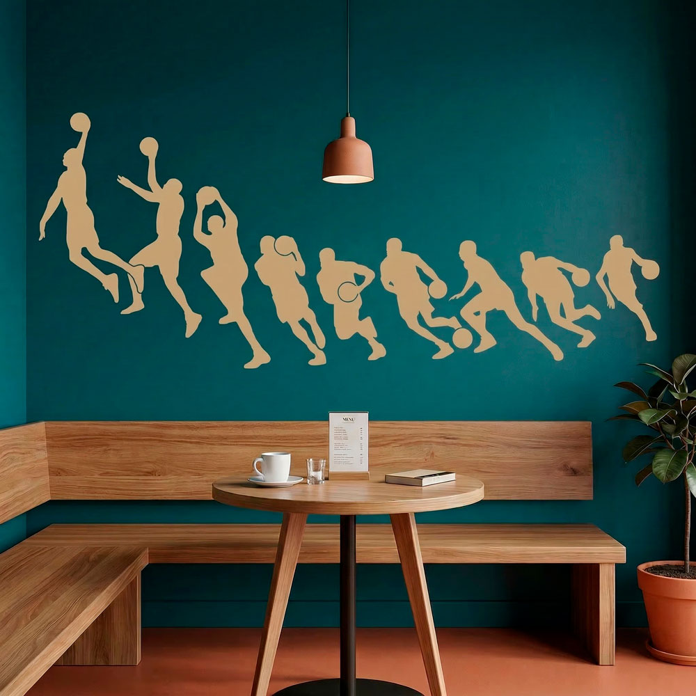 Silhouettes de basket-ball de Michael Jordan 13