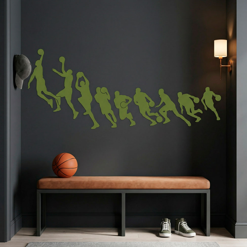 Silhouettes de basket-ball de Michael Jordan 14