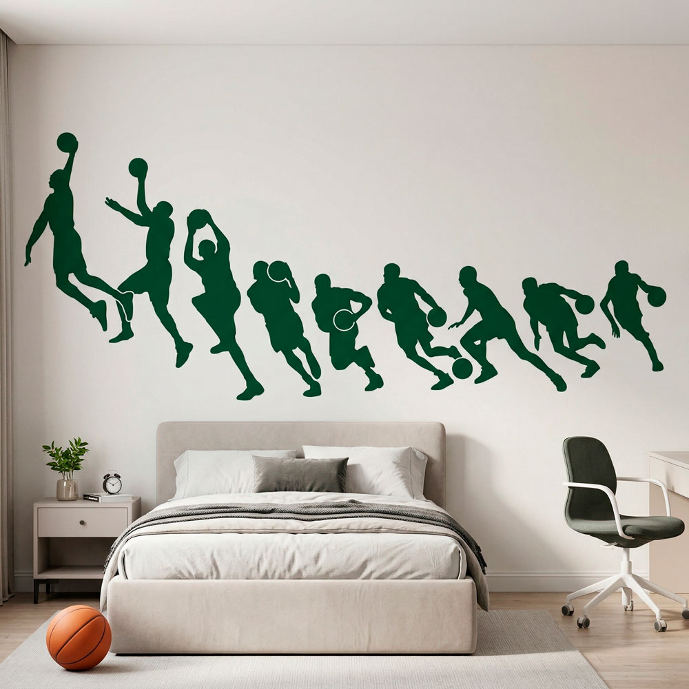 Silhouettes de basket-ball de Michael Jordan 16