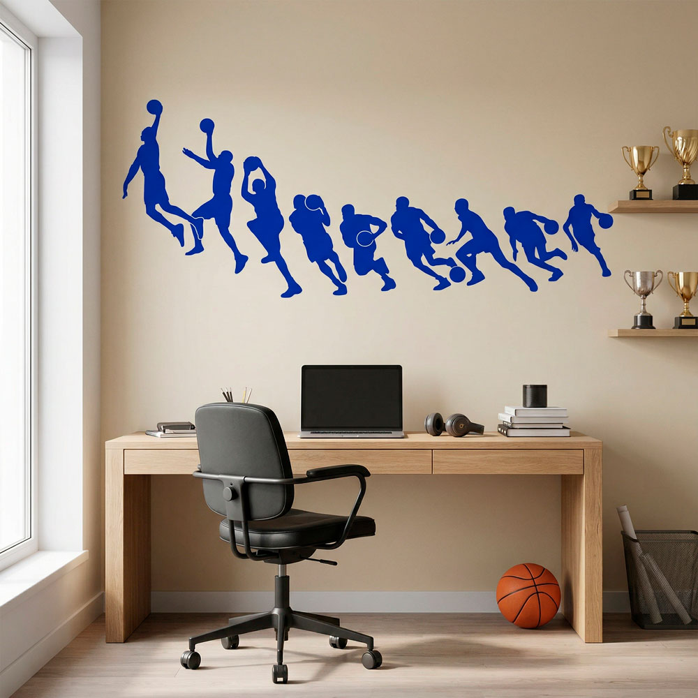 Silhouettes de basket-ball de Michael Jordan 7
