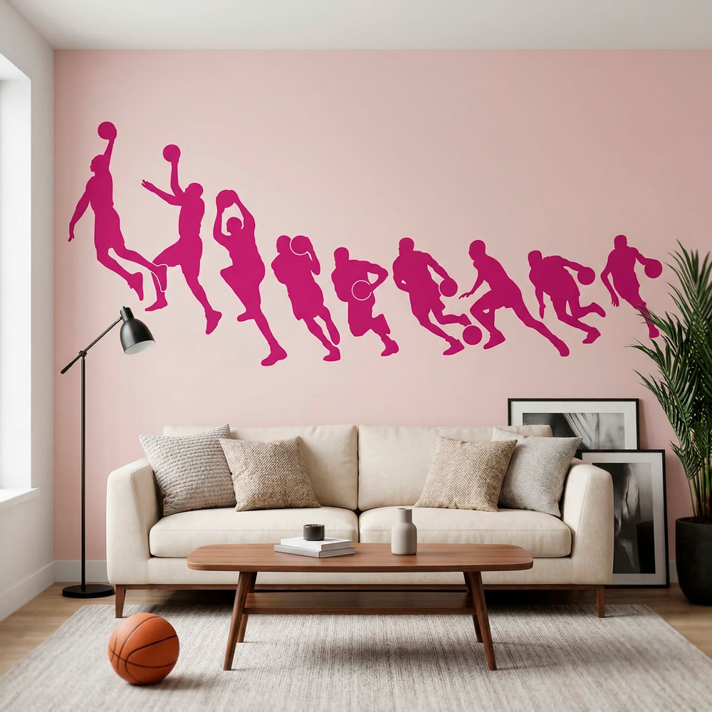 Silhouettes de basket-ball de Michael Jordan 9