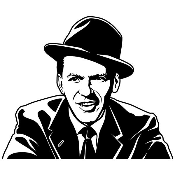 Stickers muraux: Frank Sinatra