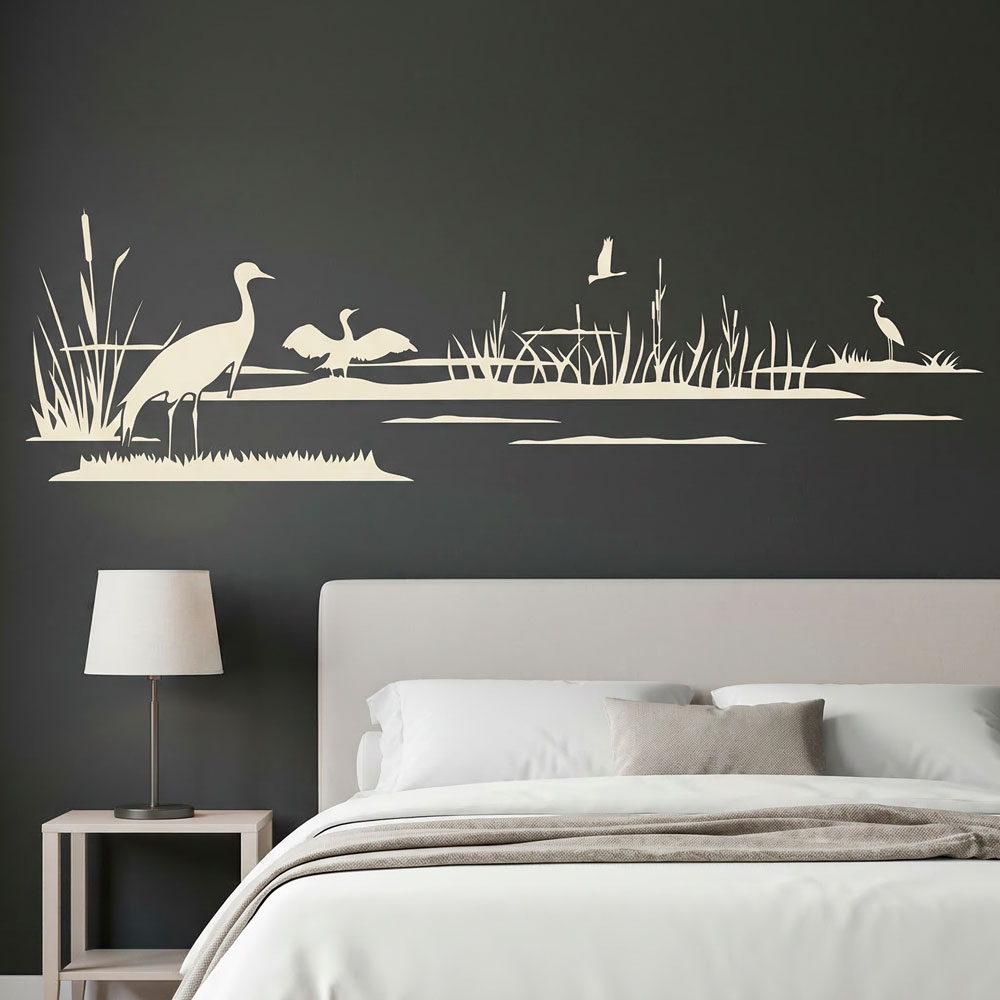 Stickers muraux: Canards sur le lac