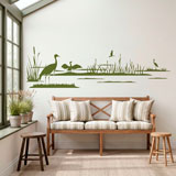 Stickers muraux: Canards sur le lac 13