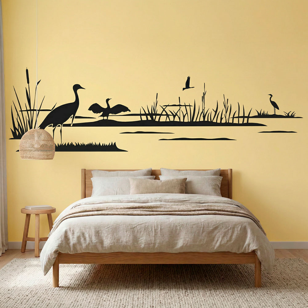 Stickers muraux: Canards sur le lac