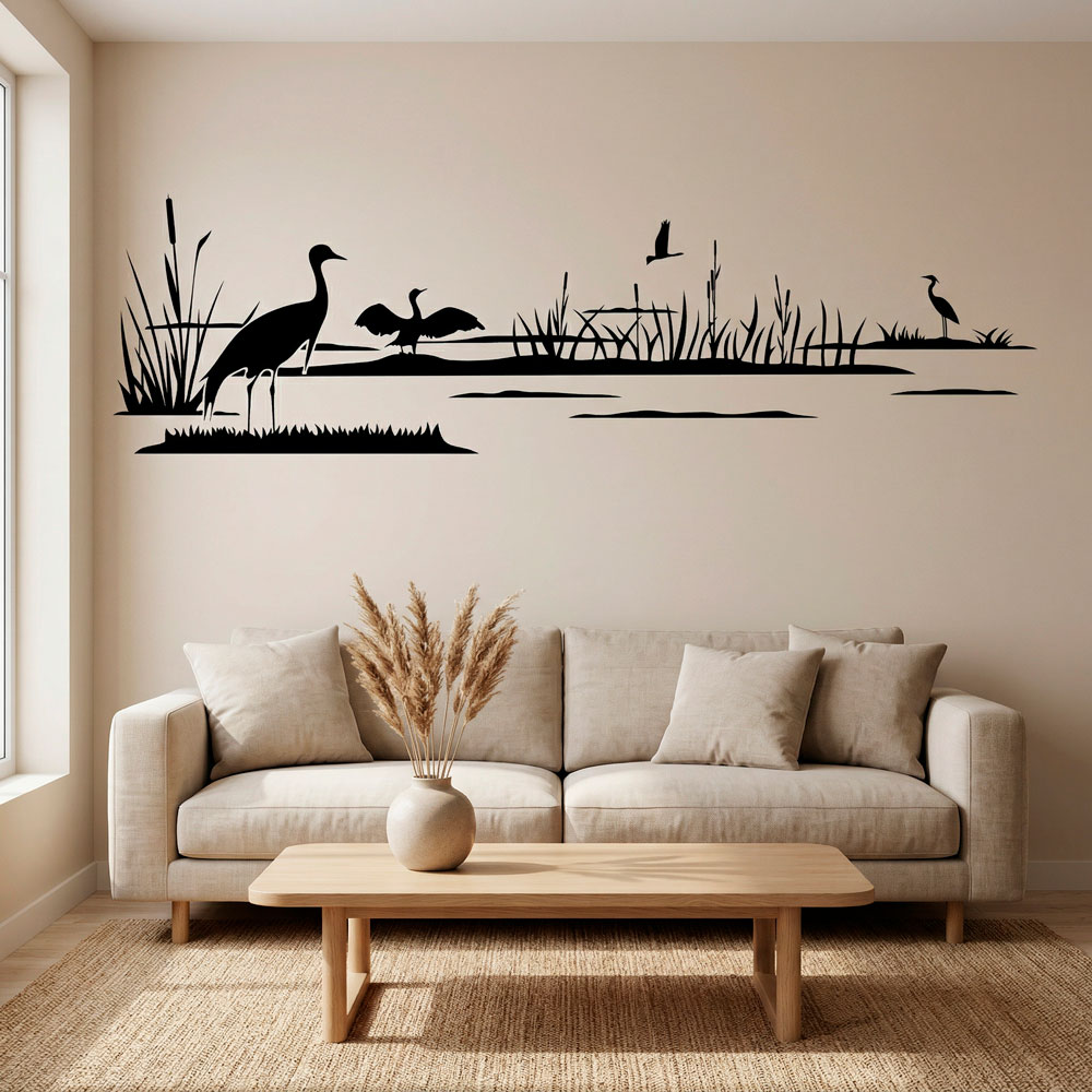 Stickers muraux: Canards sur le lac