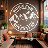 Stickers muraux: Born for Adventure 13