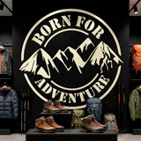 Stickers muraux: Born for Adventure 18