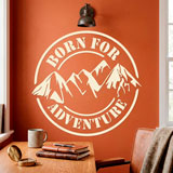 Stickers muraux: Born for Adventure 3