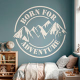 Stickers muraux: Born for Adventure 6