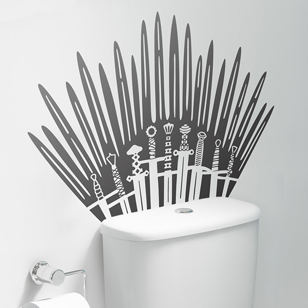 Stickers muraux: Iron Throne from Game of Thrones
